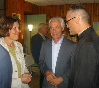 Robert Frassi et son épouse qui avaient honoré de leur présence l'apéritif de rentrée paroissiale en septembre 2013